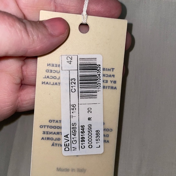 ANTONELLI FIRENZE DEVA COTTON TUNIC SZ EU 42/US 6 NWT - Picture 7 of 8